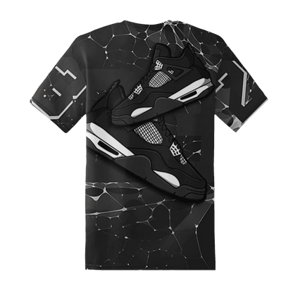 White-Thunder-4s-T-Shirt-Match-23-Sneaker-3D