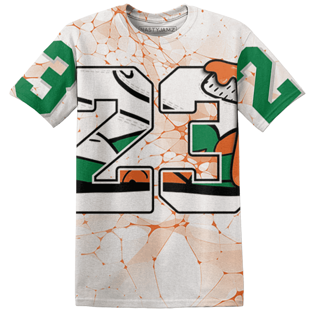 MAM Hurricanes 5s T Shirt Match 23 Sneaker 3D All-Over Print - NastyJamz