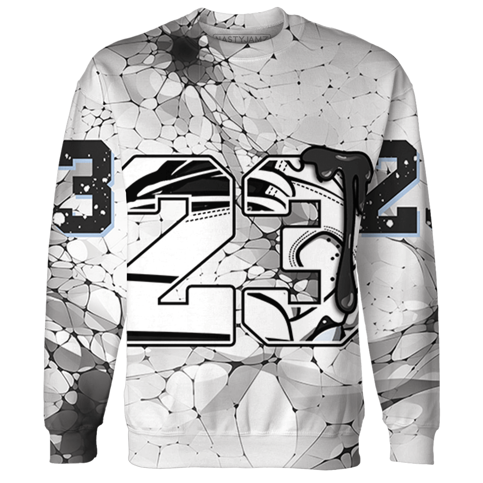 Reverse Oreo 6s Sweatshirt Match 23 Sneaker 3D All-Over Print - NastyJamz