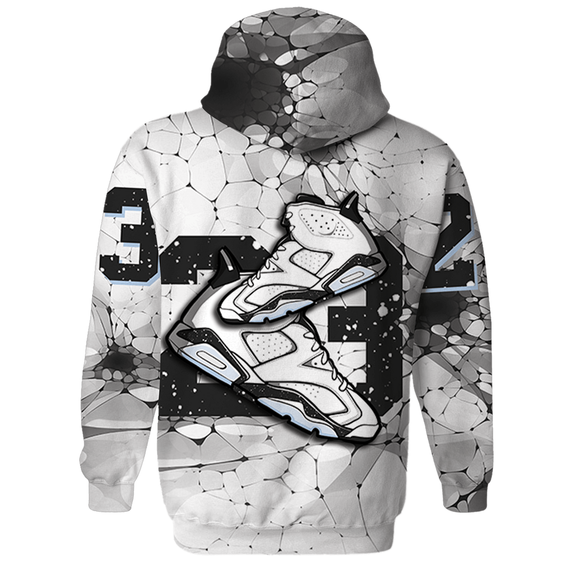 Reverse Oreo 6s Hoodie Match 23 Sneaker 3D All-Over Print - NastyJamz
