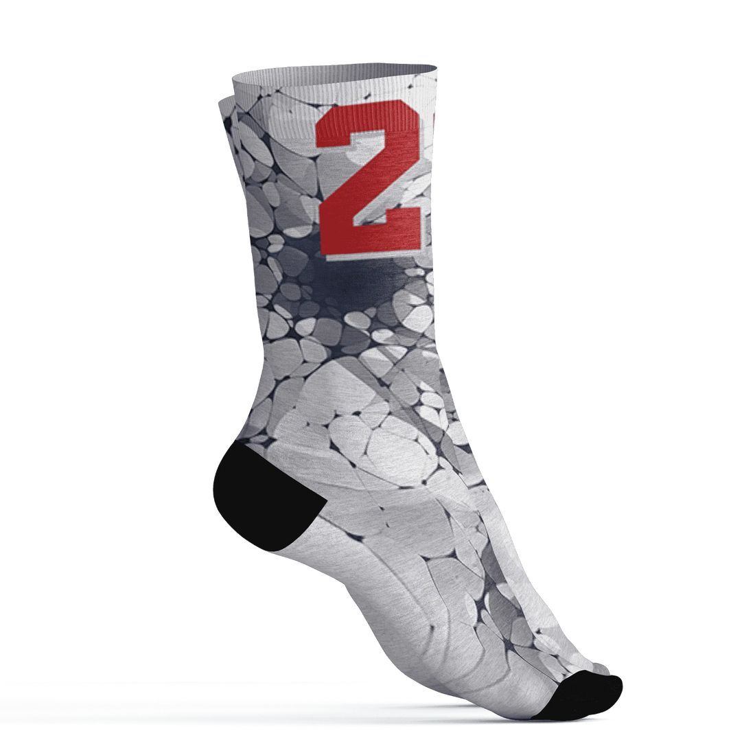 White-Navy-6s-Socks-Match-23-Sneaker-3D