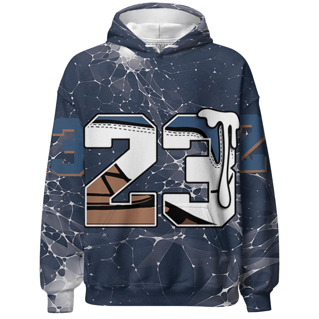 AM 1 86 Jackie RBS Hoodie Match 23 Sneaker 3D All-Over Print - NastyJamz