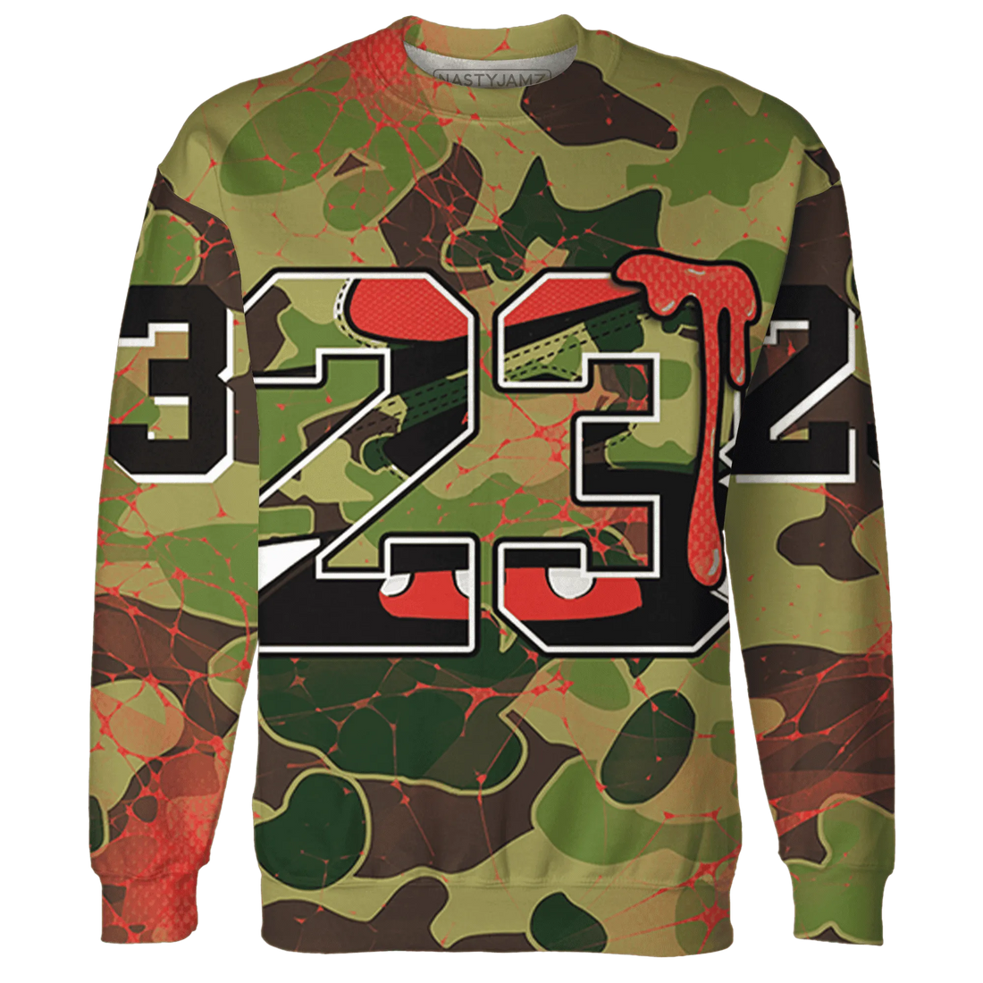 AM-90-Dark-Sage-Solar-Red-NastyJamz-Sweatshirt-Match-23-Sneaker-3D