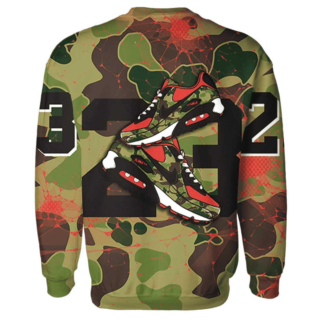 AM-90-Dark-Sage-Solar-Red-NastyJamz-Sweatshirt-Match-23-Sneaker-3D