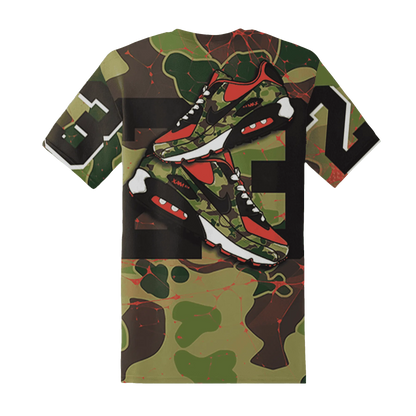 AM-90-Dark-Sage-Solar-Red-NastyJamz-T-Shirt-Match-23-Sneaker-3D