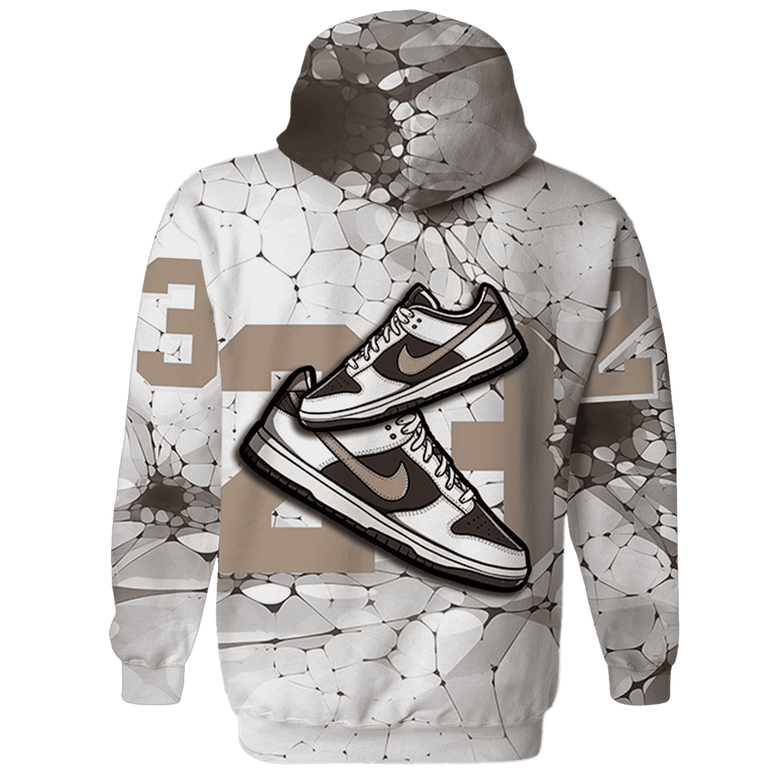 Dunk Low Baroque Brown Hoodie Match 23 Sneaker 3D All-Over Print - NastyJamz