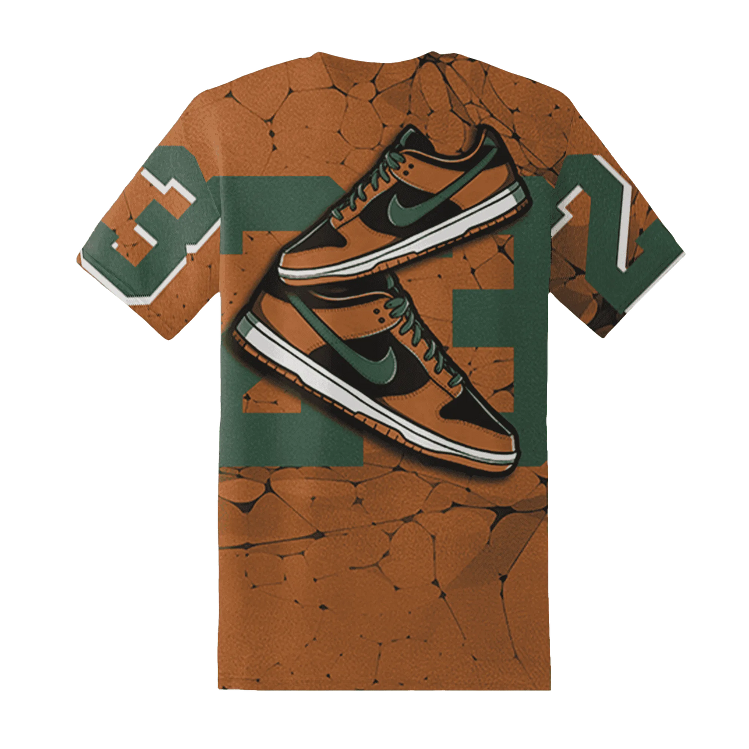 Dunk-Low-Ceramic-NastyJamz-T-Shirt-Match-23-Sneaker-3D