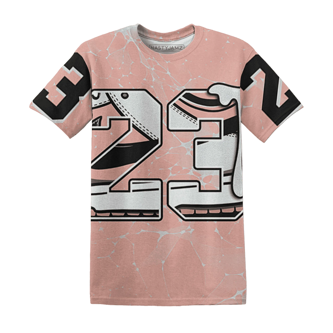 Dunk-Low-Glacier-Blue-Arctic-Orange-NastyJamz-T-Shirt-Match-23-Sneaker-3D