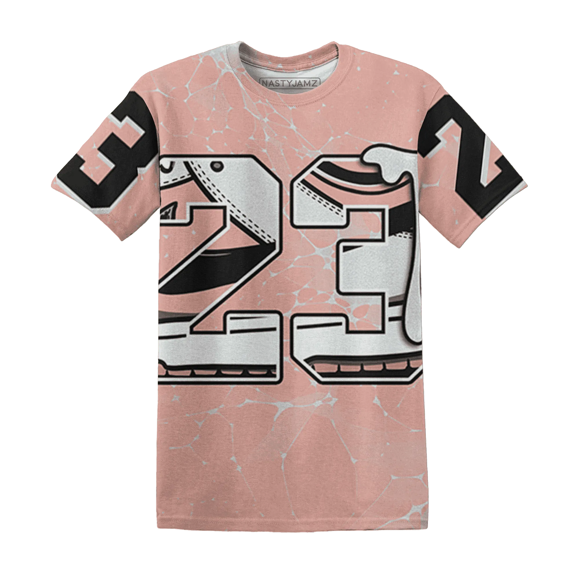 Dunk-Low-Glacier-Blue-Arctic-Orange-NastyJamz-T-Shirt-Match-23-Sneaker-3D