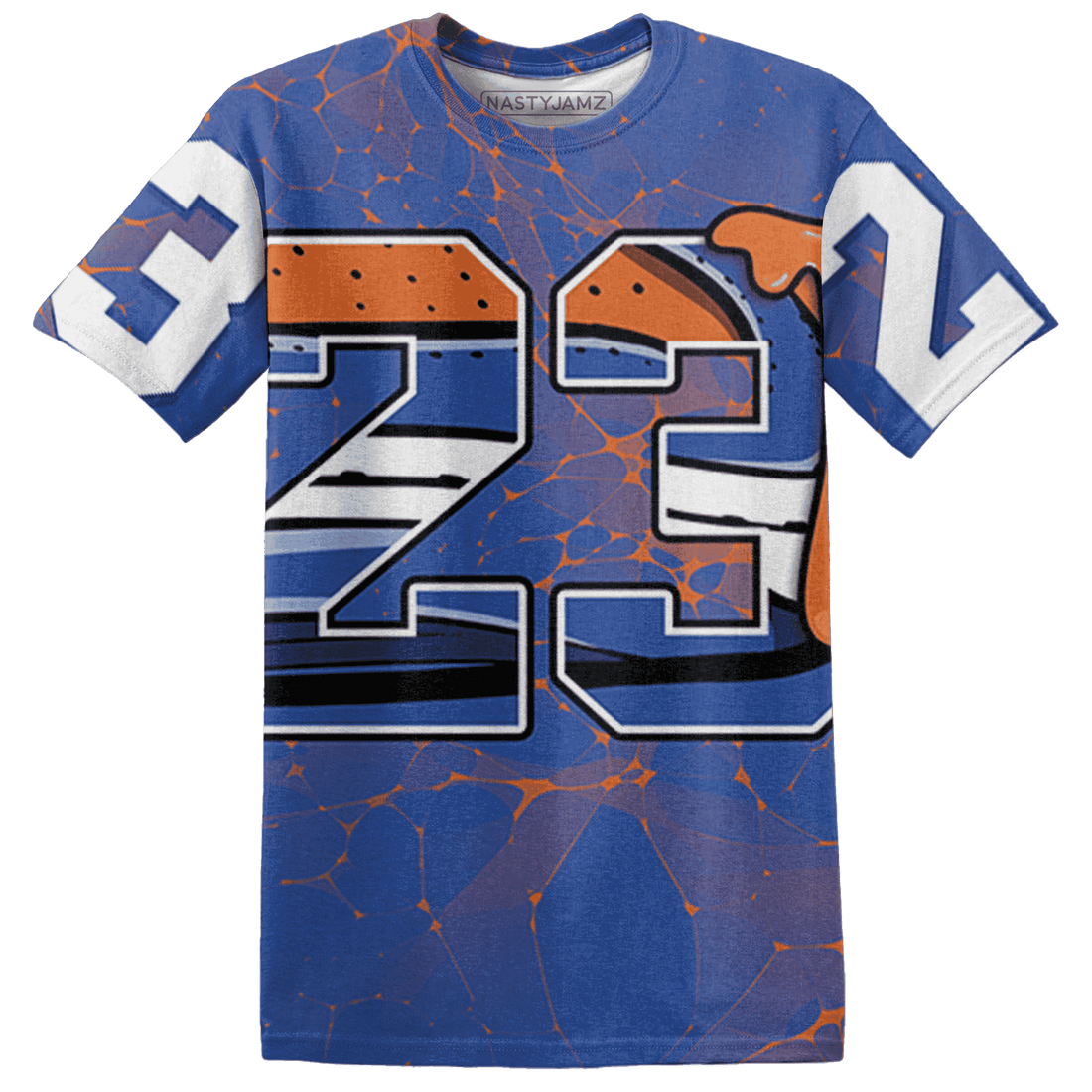 Dunk Low Knicks T Shirt Match 23 Sneaker 3D All-Over Print - NastyJamz