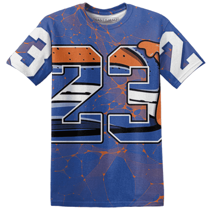 Dunk Low Knicks T Shirt Match 23 Sneaker 3D All-Over Print - NastyJamz