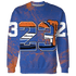 Dunk Low Knicks Sweatshirt Match 23 Sneaker 3D All-Over Print - NastyJamz