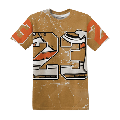 Dunk-Low-Retro-Wheat-Orange-NastyJamz-T-Shirt-Match-23-Sneaker-3D