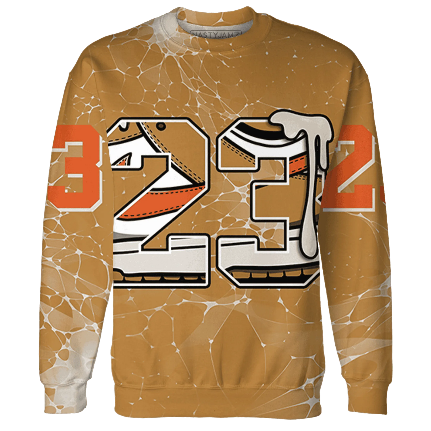Dunk-Low-Retro-Wheat-Orange-NastyJamz-Sweatshirt-Match-23-Sneaker-3D