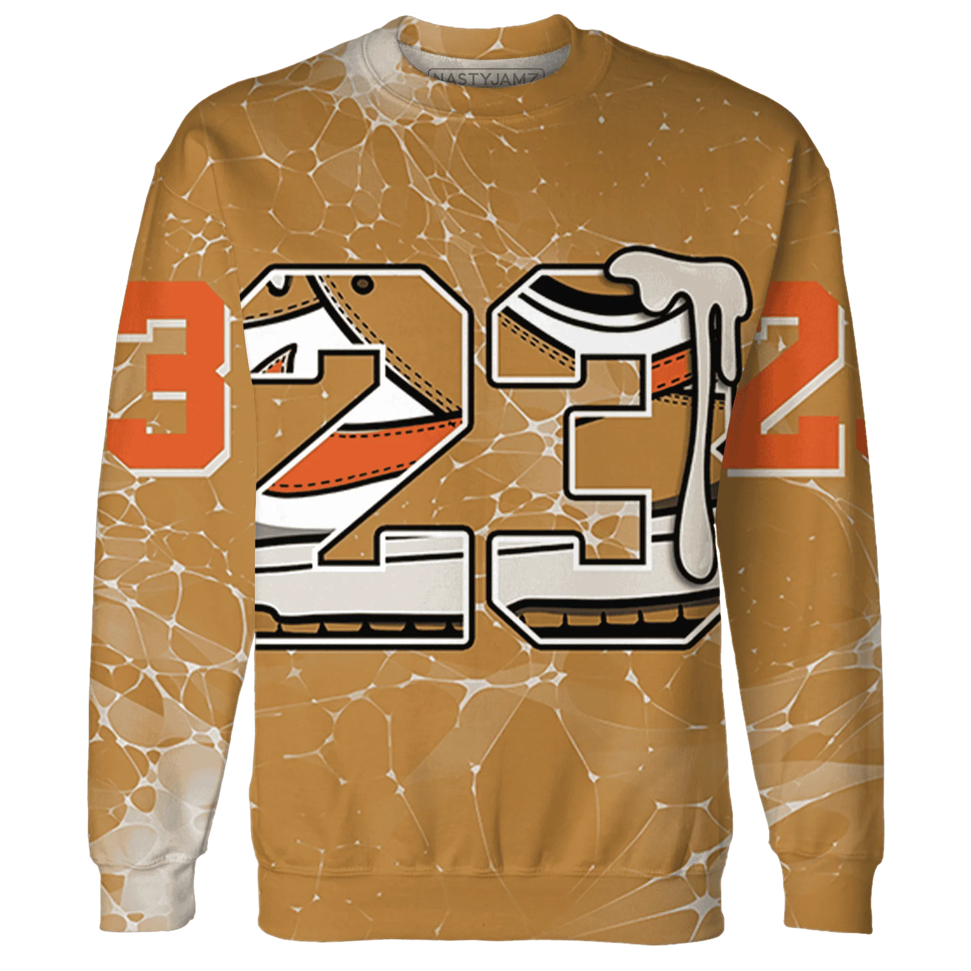Dunk-Low-Retro-Wheat-Orange-NastyJamz-Sweatshirt-Match-23-Sneaker-3D