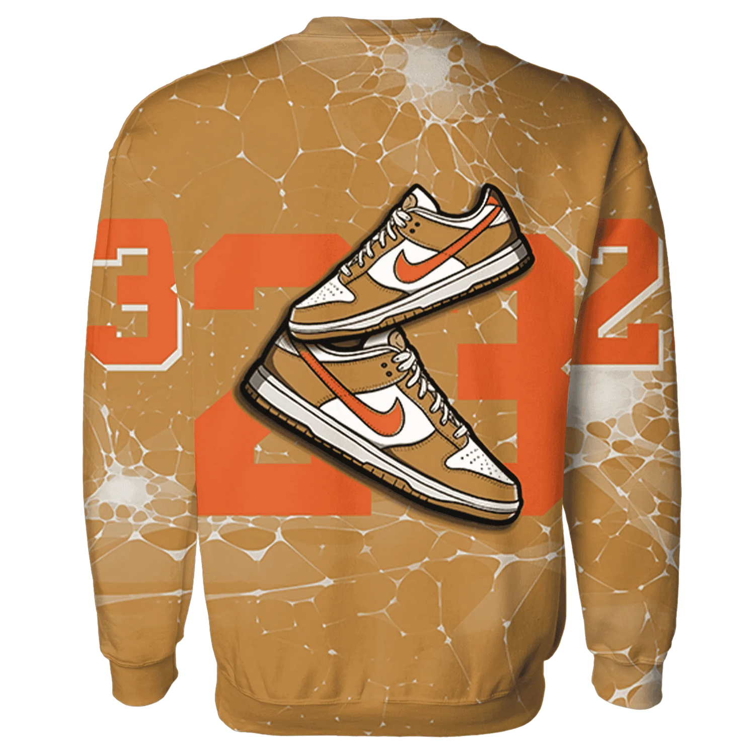 Dunk-Low-Retro-Wheat-Orange-NastyJamz-Sweatshirt-Match-23-Sneaker-3D