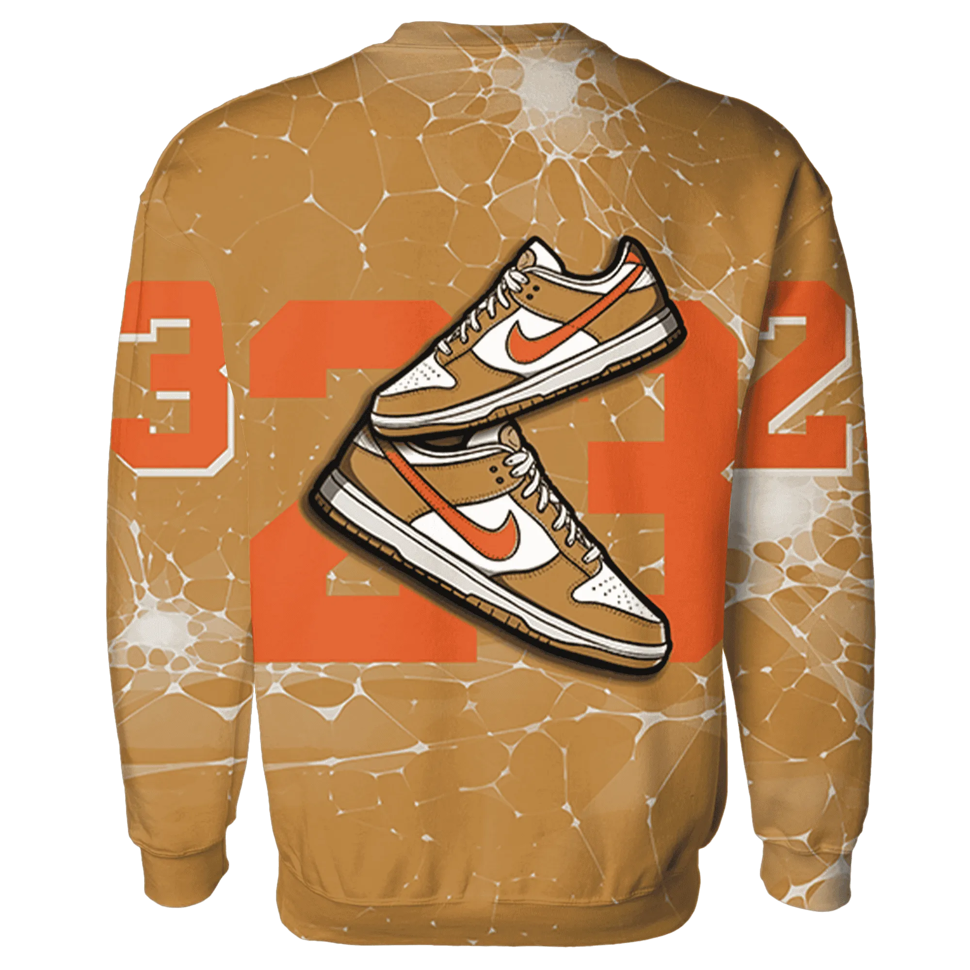 Dunk-Low-Retro-Wheat-Orange-NastyJamz-Sweatshirt-Match-23-Sneaker-3D