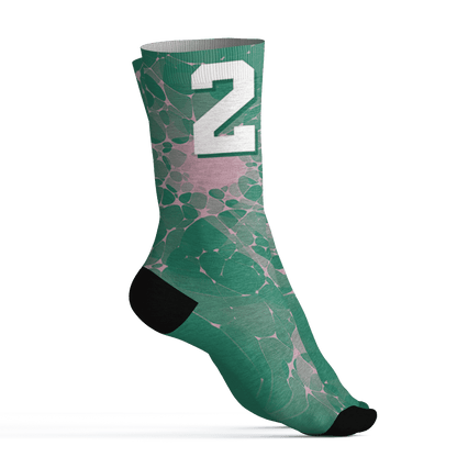 Dunk-Pink-Malachite-Medium-Soft-Low-Sail-Socks-Match-23-Sneaker-3D