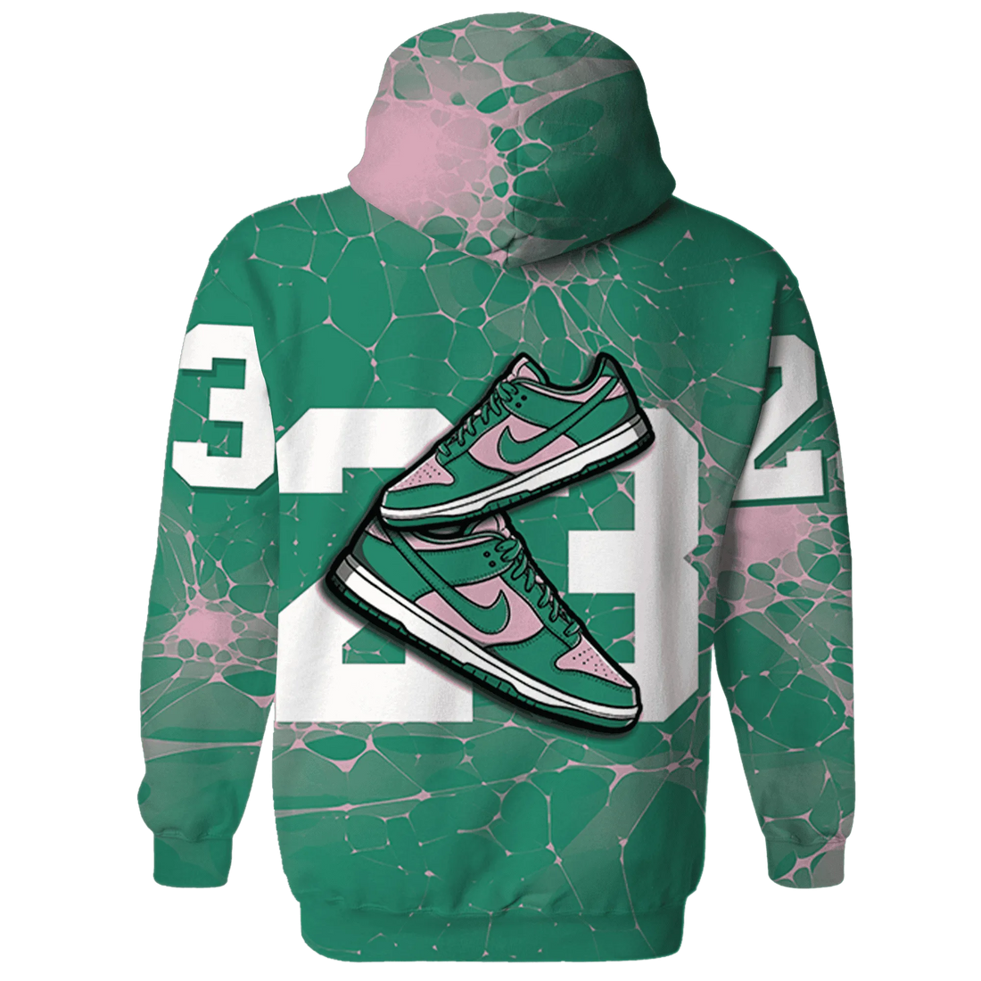 Dunk-Pink-Malachite-Medium-Soft-Low-Sail-Hoodie-Match-23-Sneaker-3D