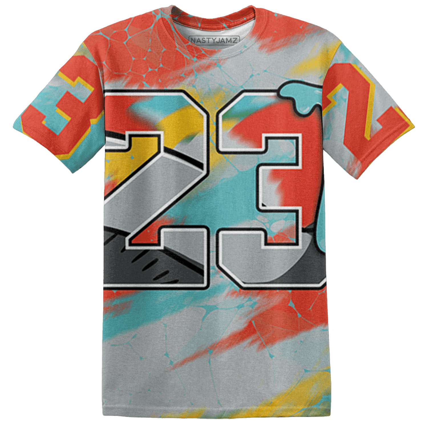 KB 8 Protro Venice Beach T Shirt Match 23 Sneaker 3D All-Over Print - NastyJamz
