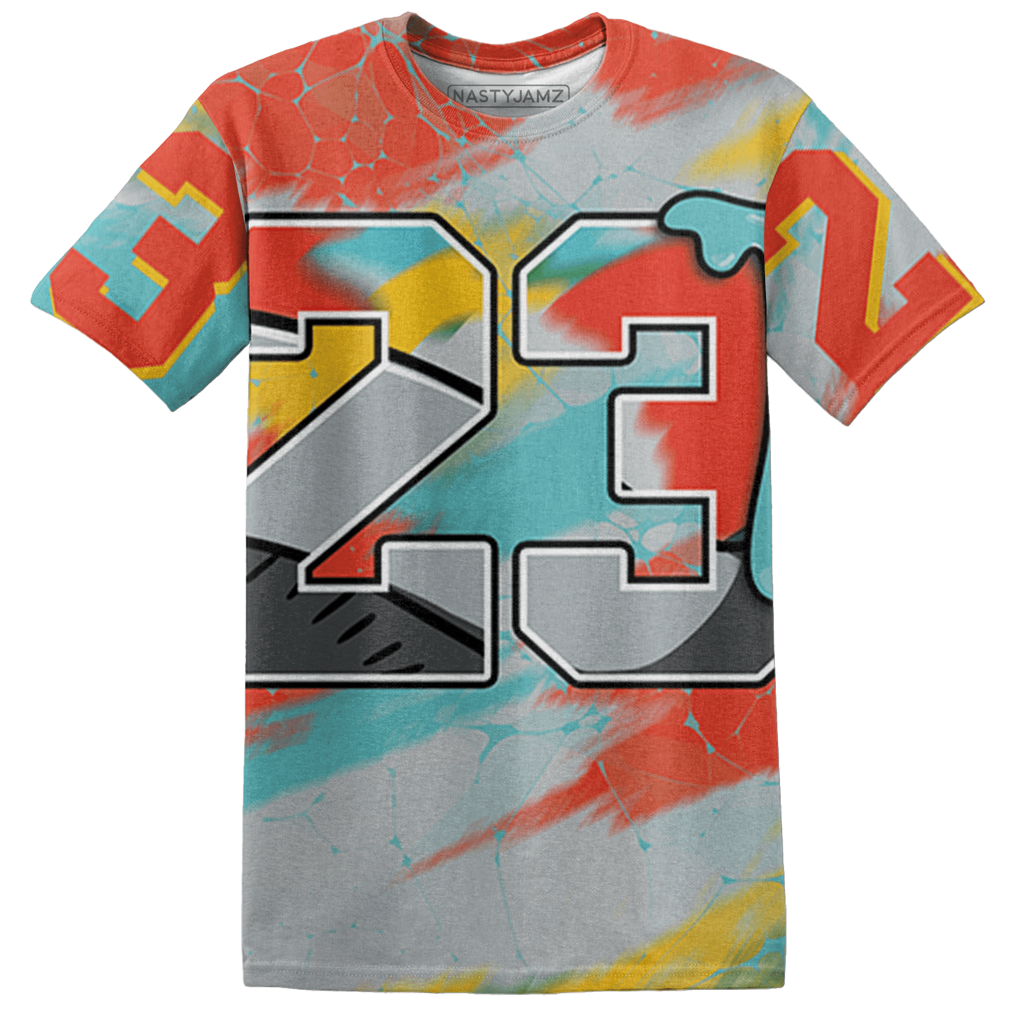 KB 8 Protro Venice Beach T Shirt Match 23 Sneaker 3D All-Over Print - NastyJamz