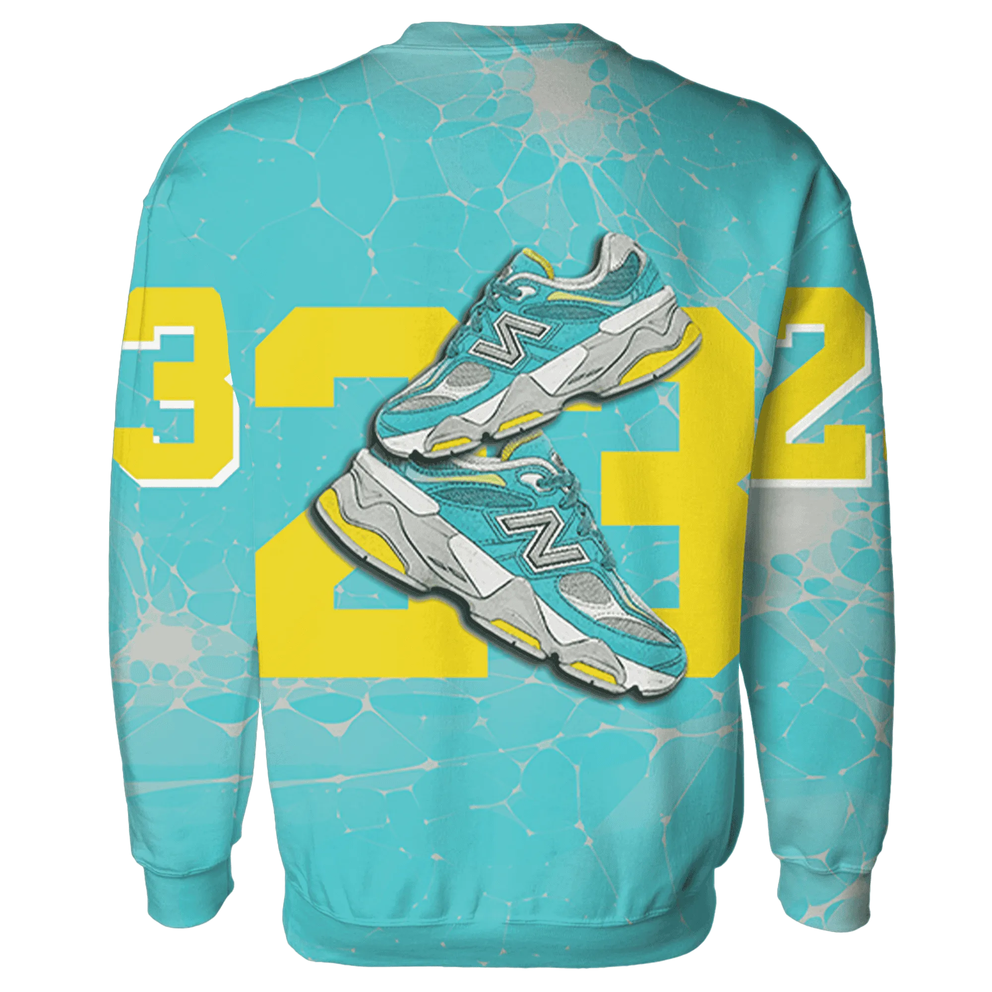 NBL-Cyan-Burst-9060-Sweatshirt-Match-23-Sneaker-3D