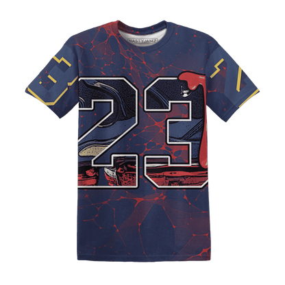 VaporMax-Air-Plus-Midnight-Navy-Gold-Black-T-Shirt-Match-23-Sneaker-3D