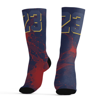 VaporMax-Air-Plus-Midnight-Navy-Gold-Black-Socks-Match-23-Sneaker-3D