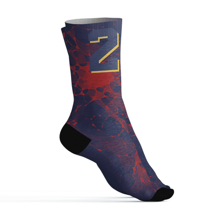VaporMax-Air-Plus-Midnight-Navy-Gold-Black-Socks-Match-23-Sneaker-3D