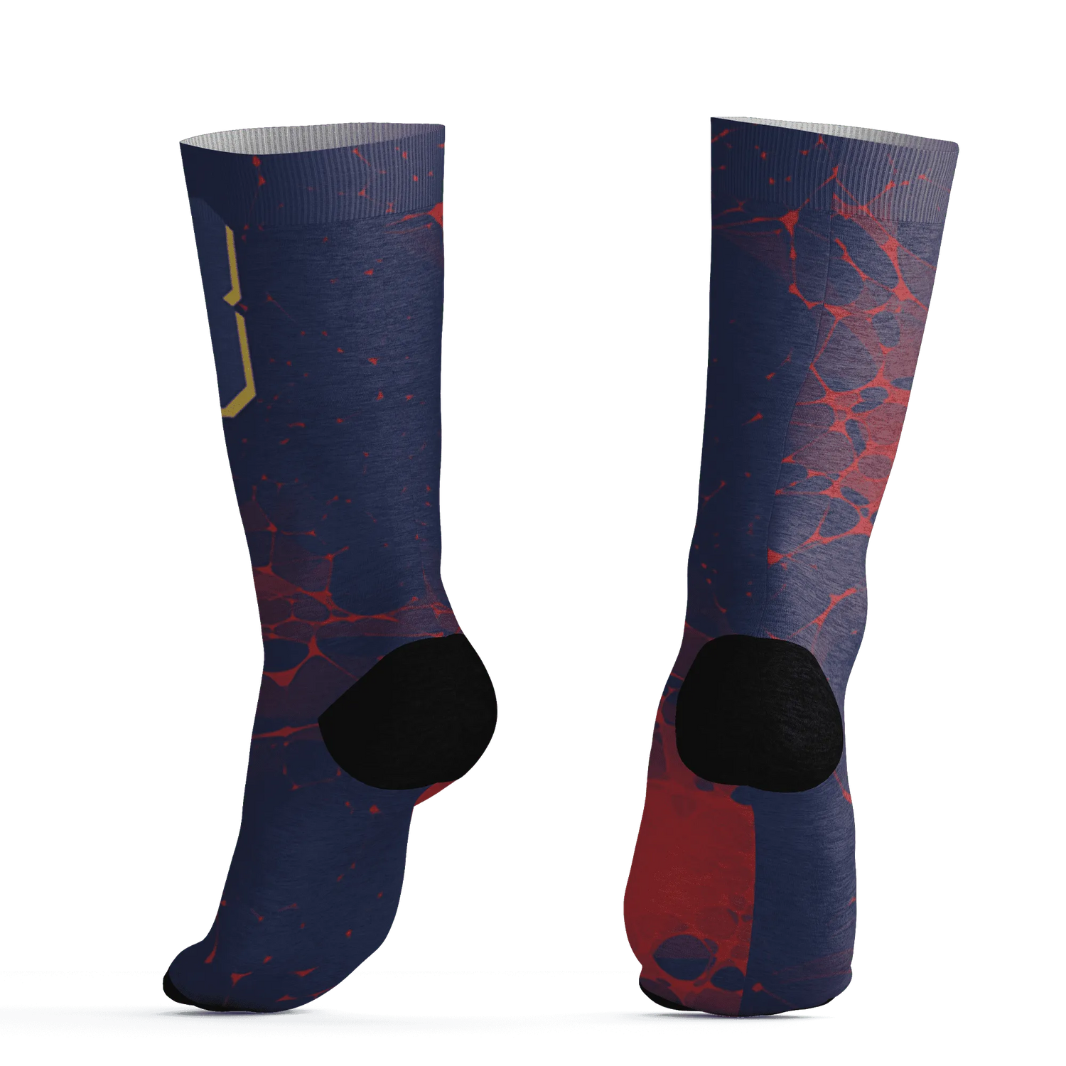 VaporMax-Air-Plus-Midnight-Navy-Gold-Black-Socks-Match-23-Sneaker-3D