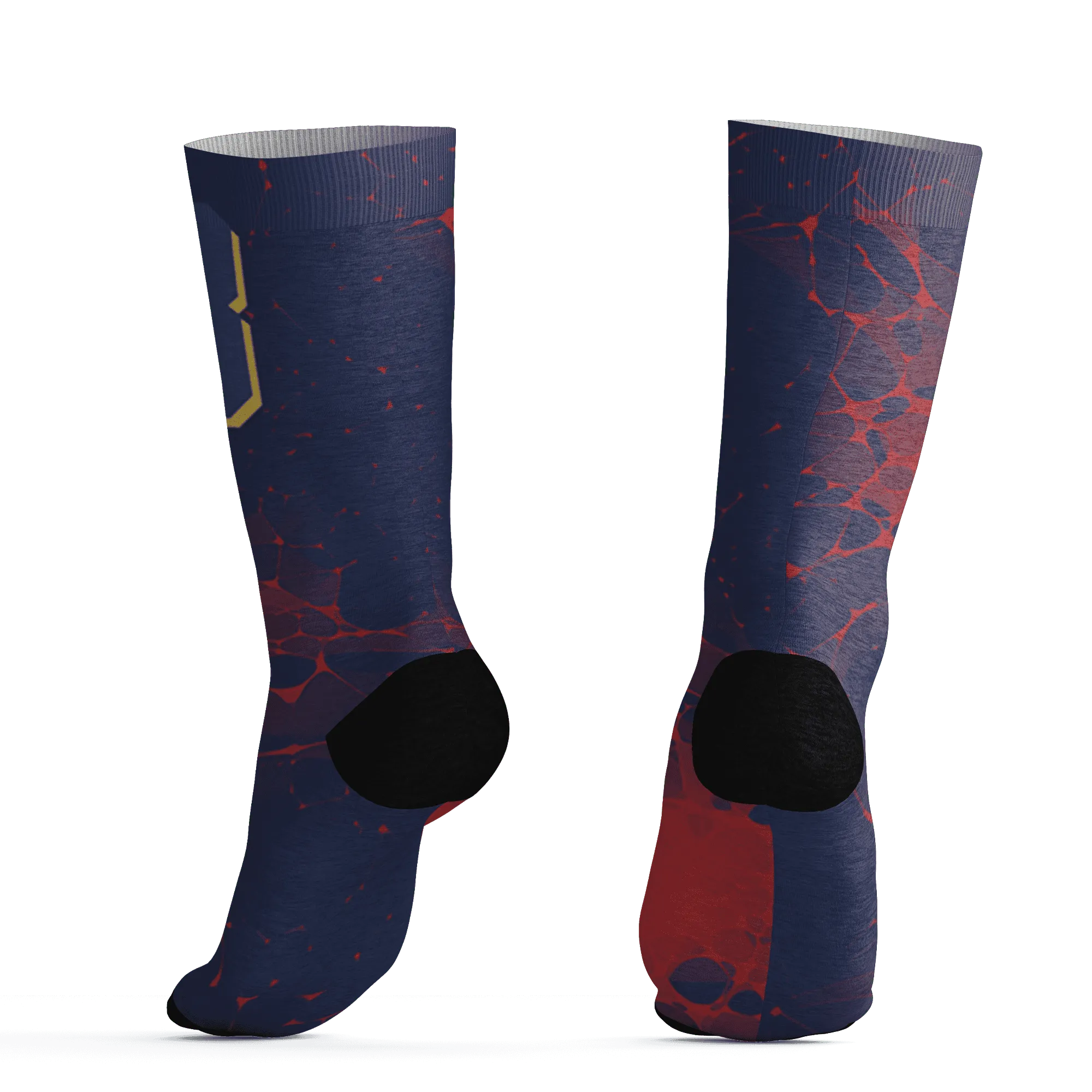 VaporMax-Air-Plus-Midnight-Navy-Gold-Black-Socks-Match-23-Sneaker-3D