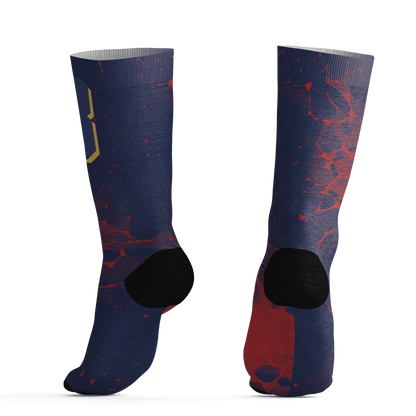 VaporMax-Air-Plus-Midnight-Navy-Gold-Black-Socks-Match-23-Sneaker-3D