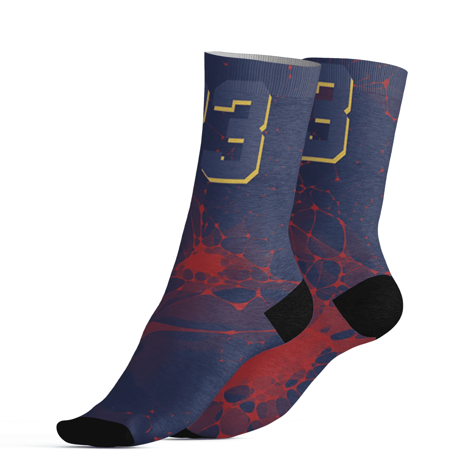 VaporMax-Air-Plus-Midnight-Navy-Gold-Black-Socks-Match-23-Sneaker-3D