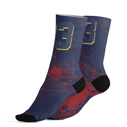 VaporMax-Air-Plus-Midnight-Navy-Gold-Black-Socks-Match-23-Sneaker-3D