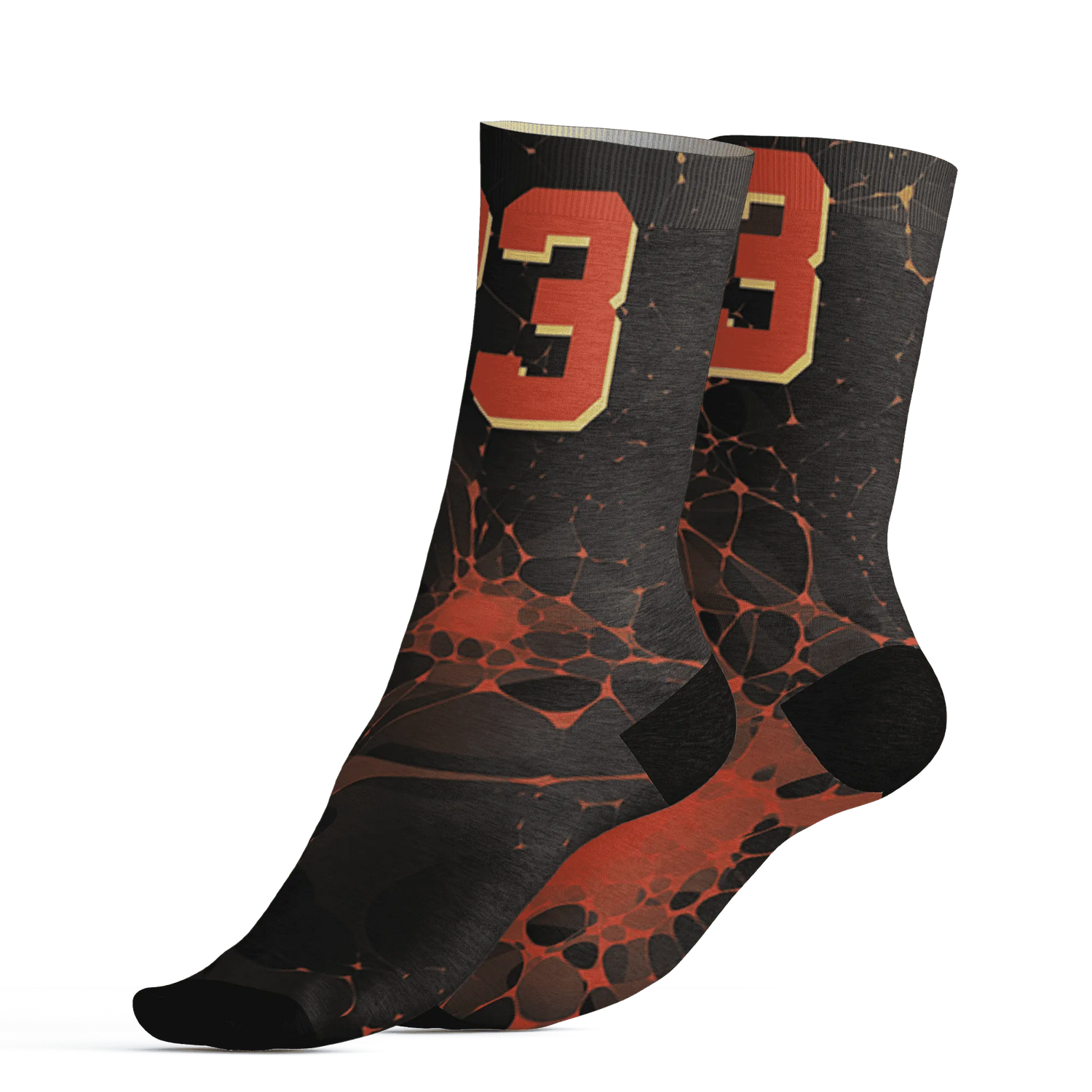 VaporMax-Crimson-Total-Orange-Plus-Socks-Match-23-Sneaker-3D