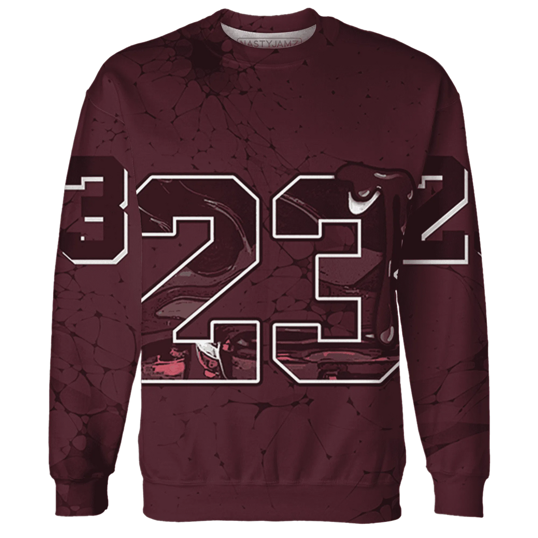 VaporMax-Night-Maron-Burgundy-Sweatshirt-Match-23-Sneaker-3D