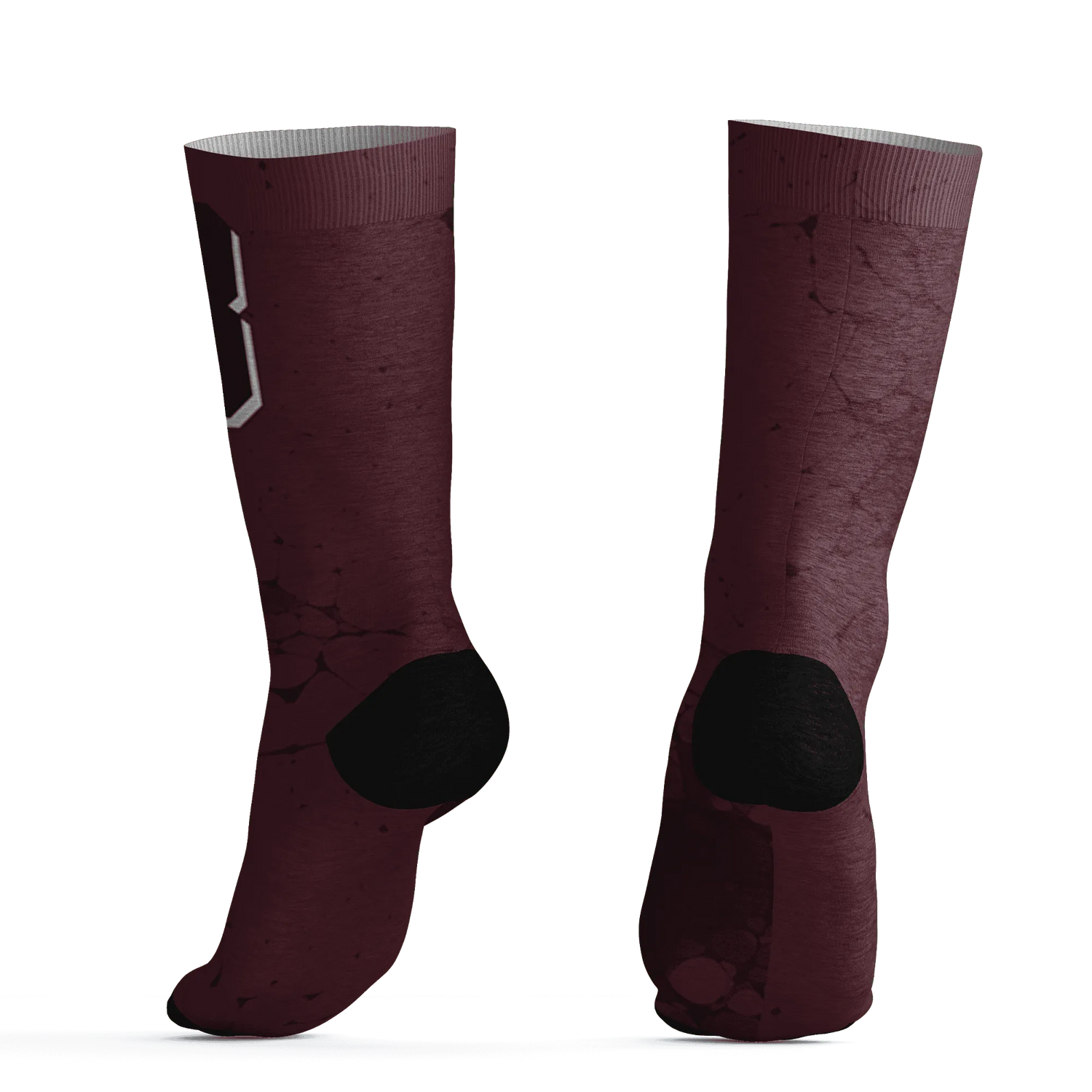 VaporMax-Night-Maron-Burgundy-Socks-Match-23-Sneaker-3D