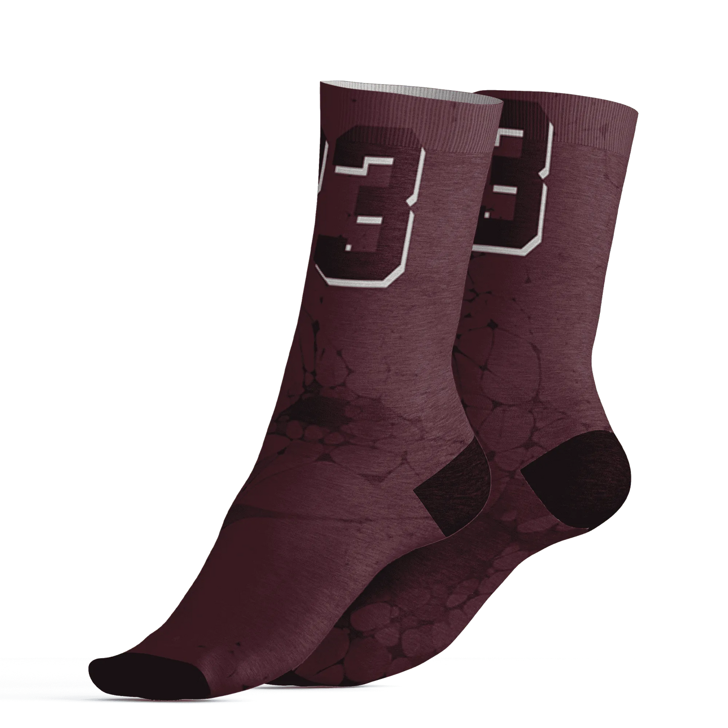 VaporMax-Night-Maron-Burgundy-Socks-Match-23-Sneaker-3D