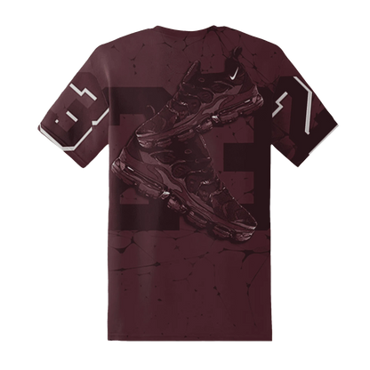 VaporMax-Night-Maron-Burgundy-T-Shirt-Match-23-Sneaker-3D