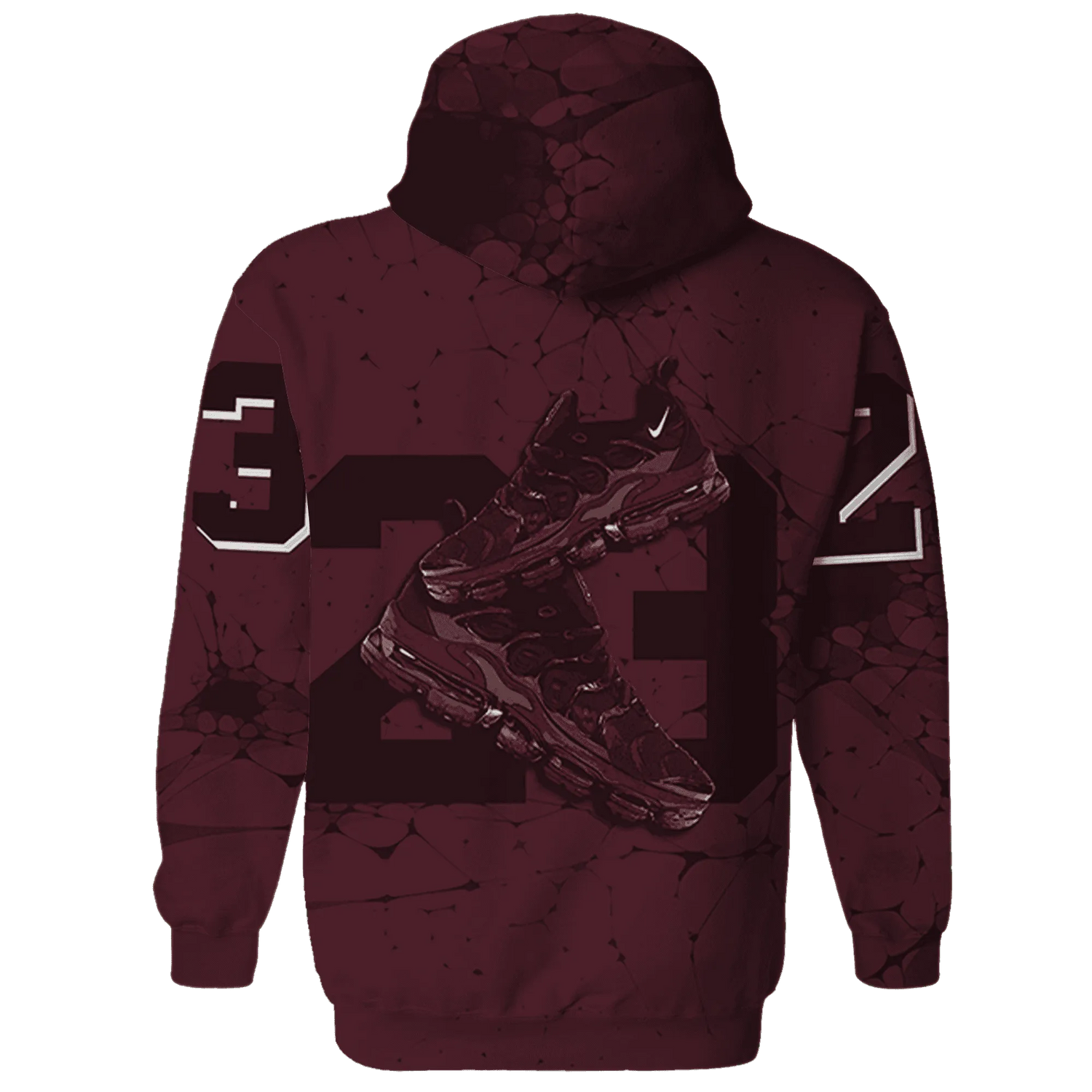VaporMax-Night-Maron-Burgundy-Hoodie-Match-23-Sneaker-3D
