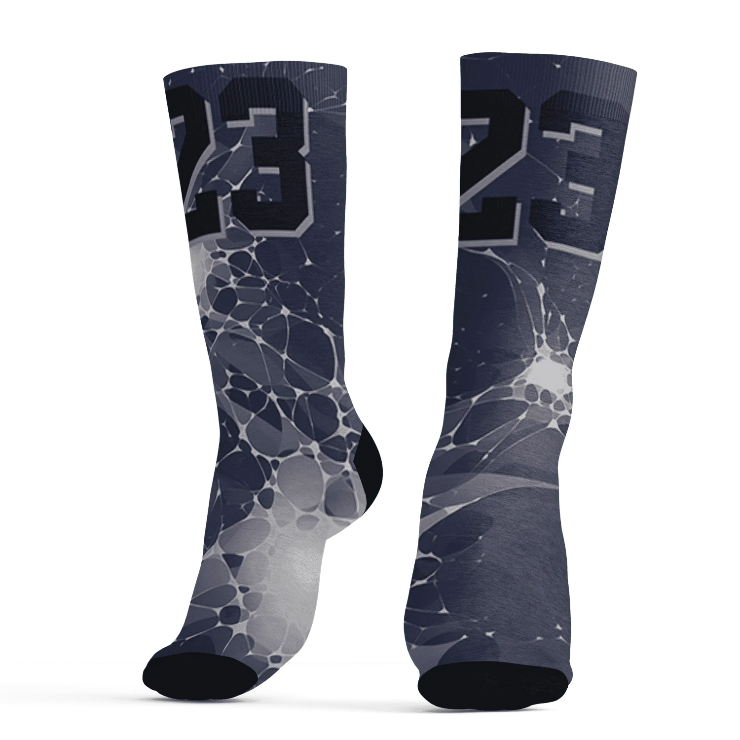 VaporMax-Plus-Midnight-Navy-White-Metallic-Silver-NastyJamz-Socks-Match-23-Sneaker-3D