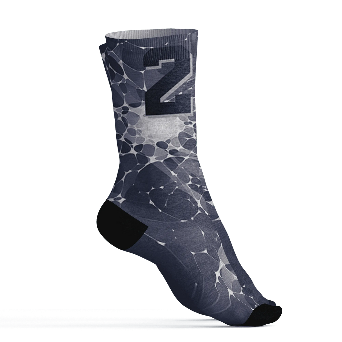 VaporMax-Plus-Midnight-Navy-White-Metallic-Silver-NastyJamz-Socks-Match-23-Sneaker-3D