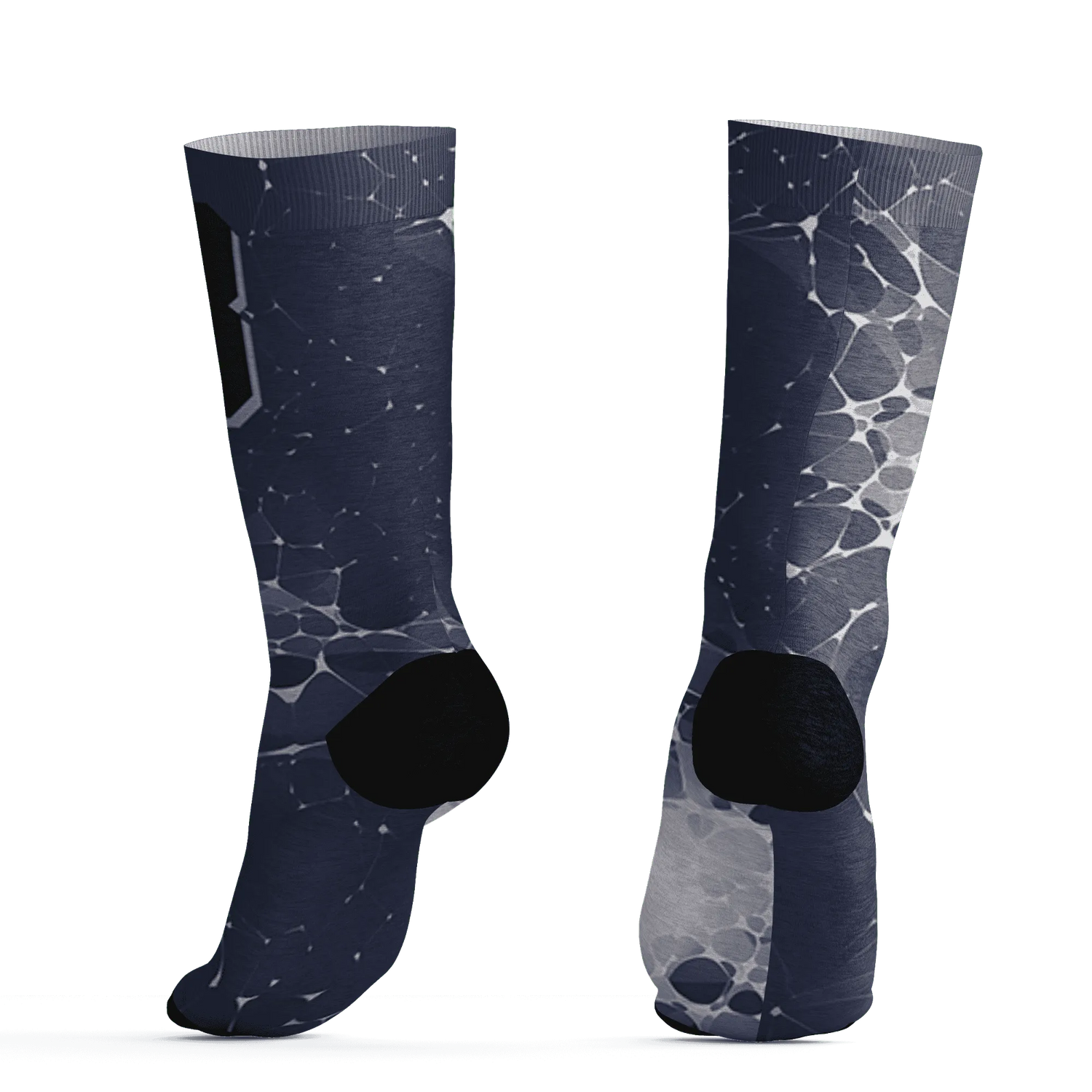 VaporMax-Plus-Midnight-Navy-White-Metallic-Silver-NastyJamz-Socks-Match-23-Sneaker-3D