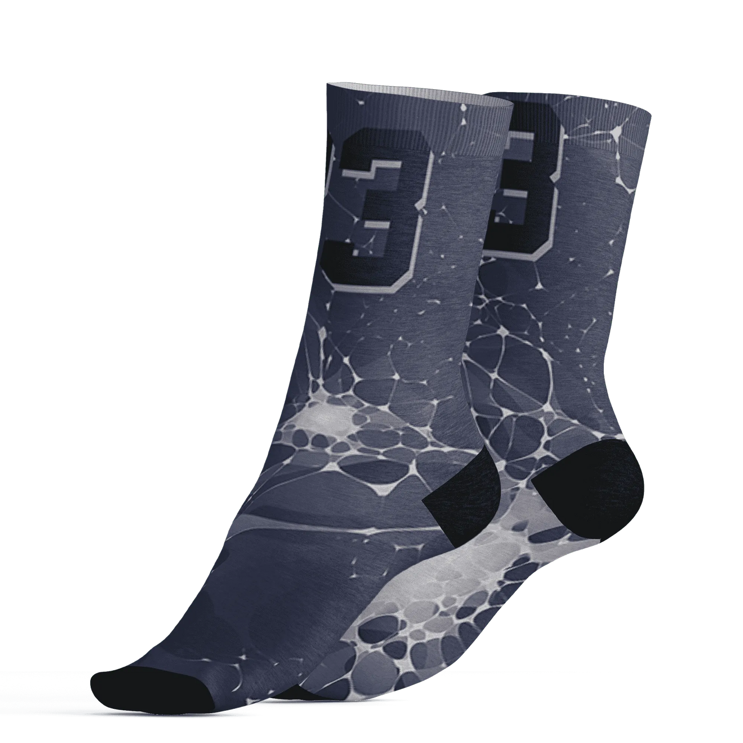 VaporMax-Plus-Midnight-Navy-White-Metallic-Silver-NastyJamz-Socks-Match-23-Sneaker-3D