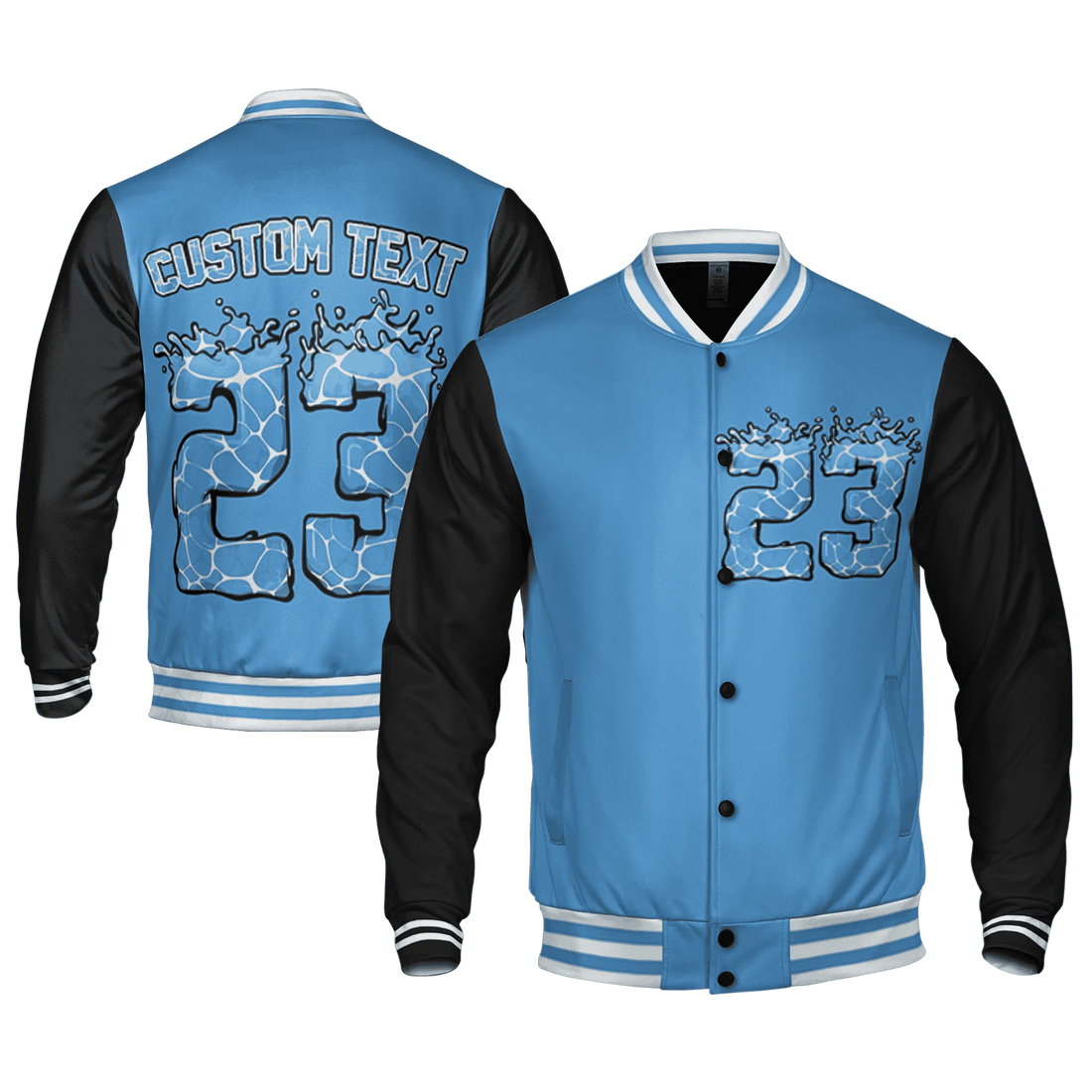 Carolina-Blue-Univercitii-17s-Varsity-Match-23-Spatter-Custom