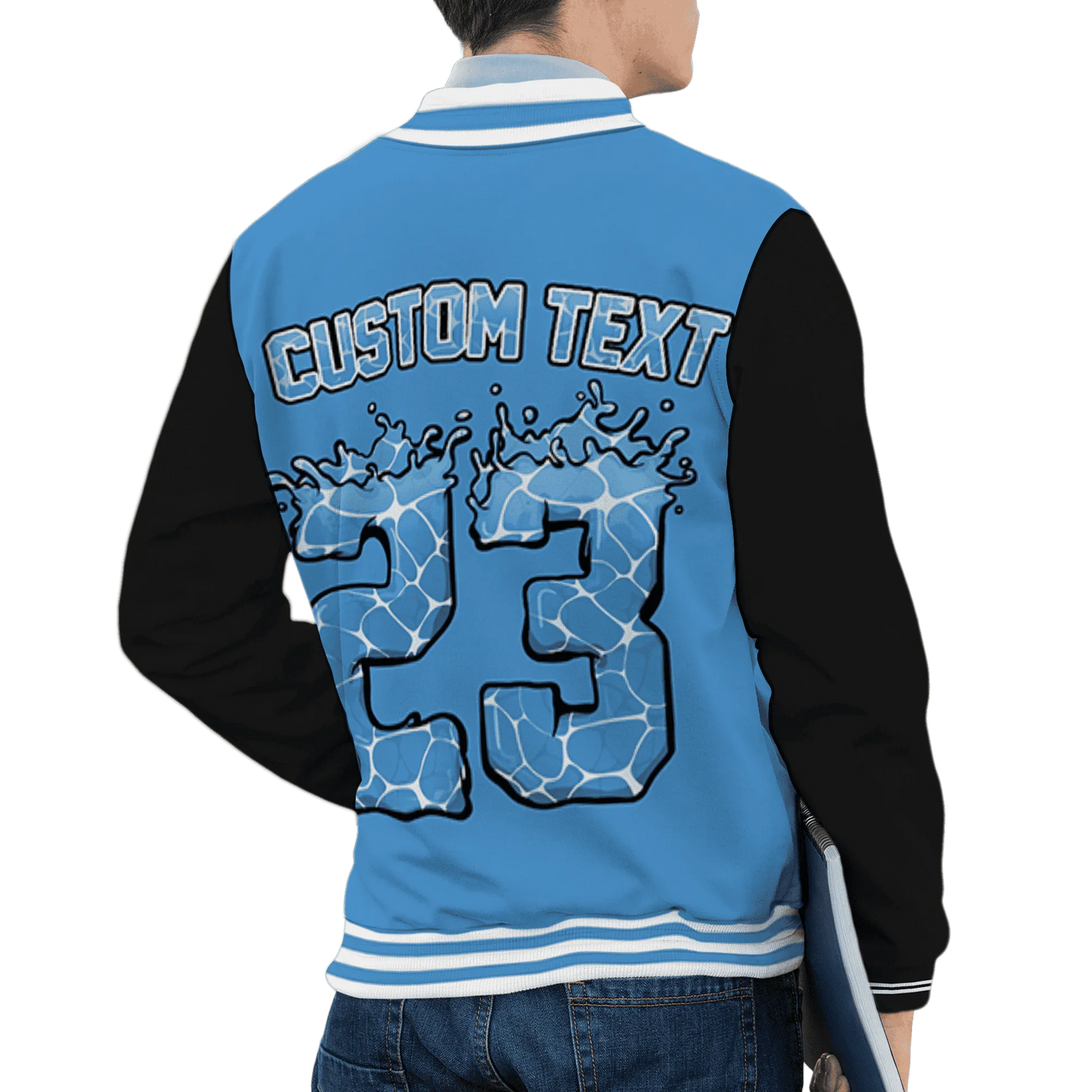 Carolina-Blue-Univercitii-17s-Varsity-Match-23-Spatter-Custom