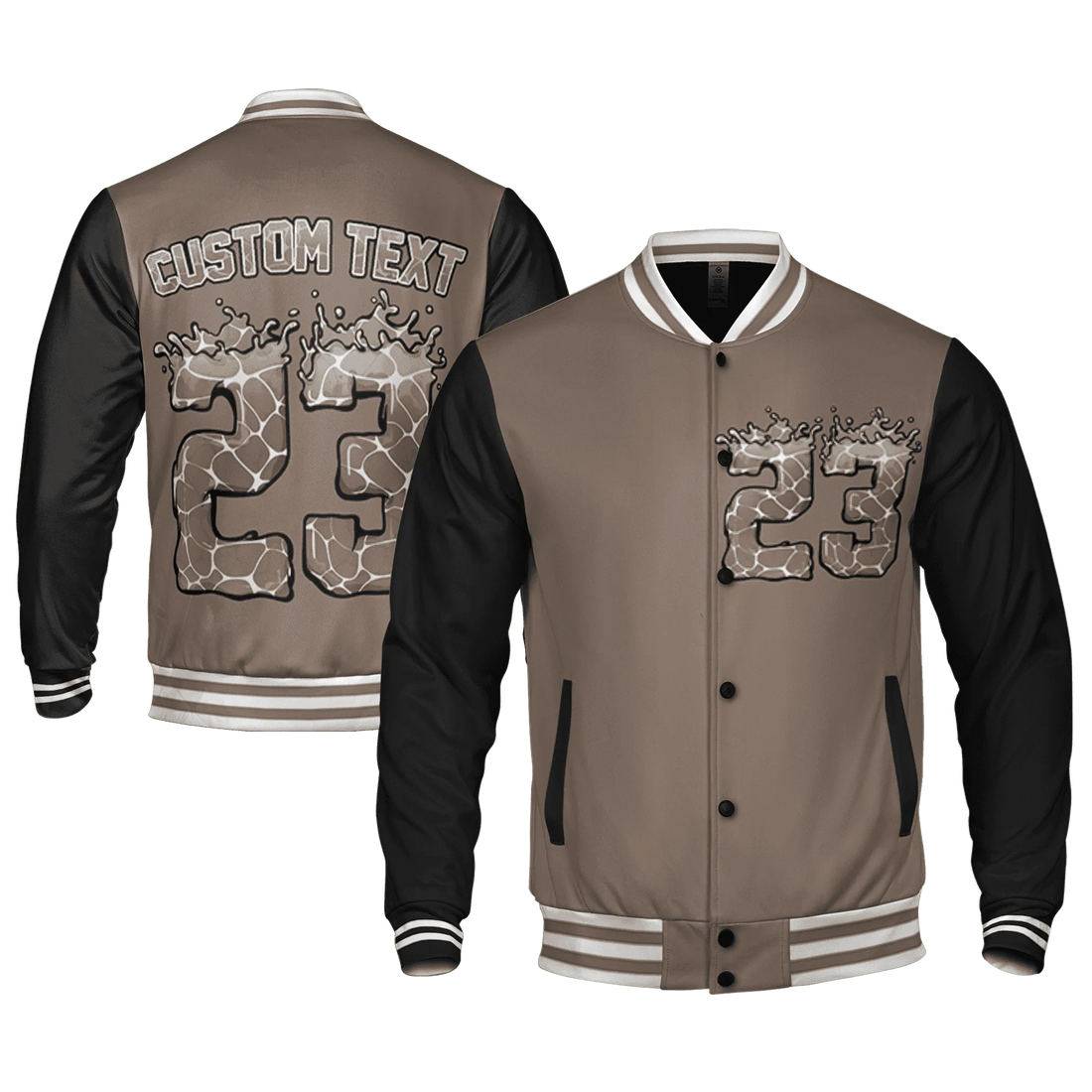 Low-Mocha-1s-Varsity-Match-23-Spatter-Custom