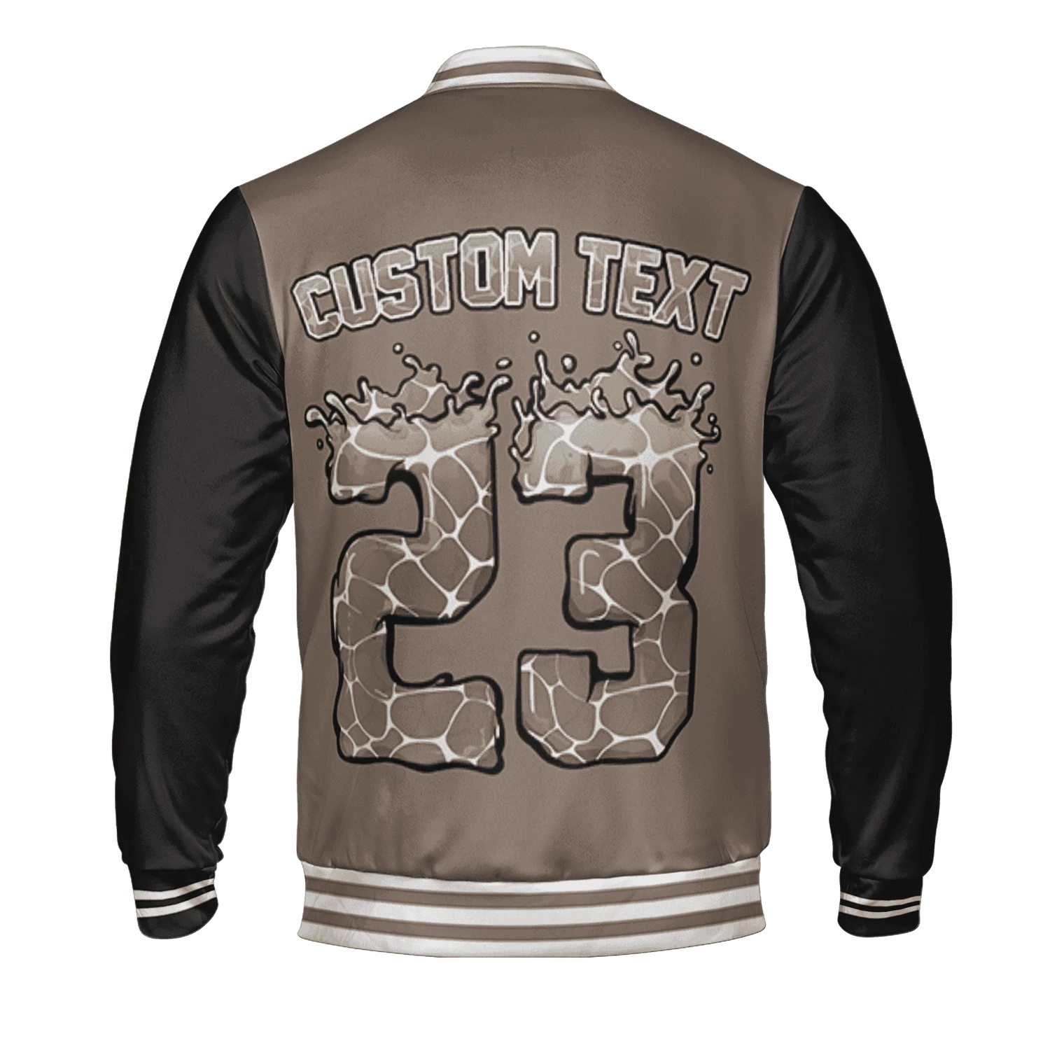Low-Mocha-1s-Varsity-Match-23-Spatter-Custom