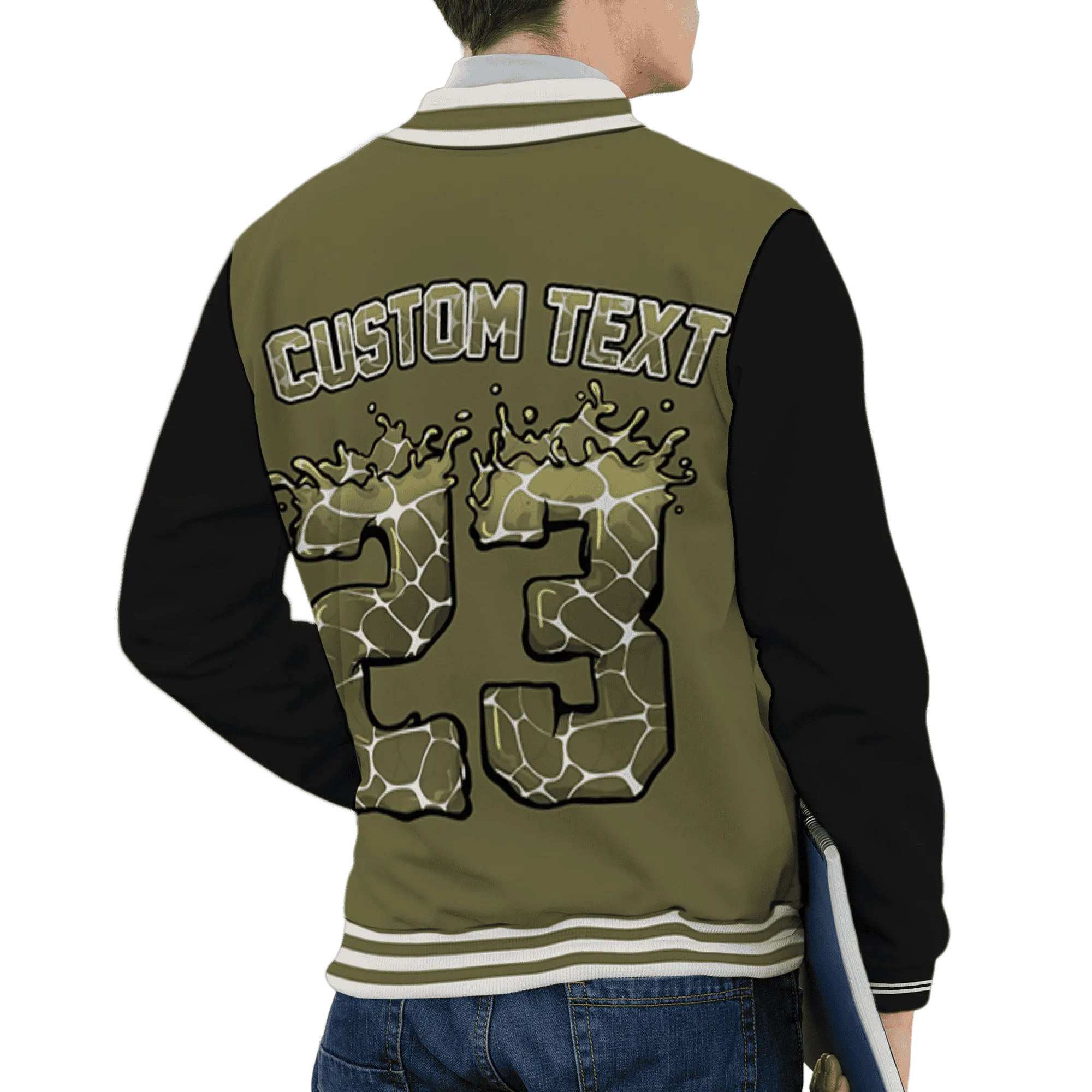 Medium-Olive-1s-Varsity-Match-23-Spatter-Custom