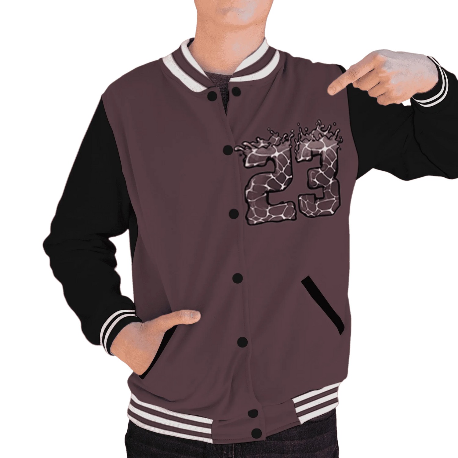 Burgundy-Crush-3s-Varsity-Match-23-Spatter-Custom